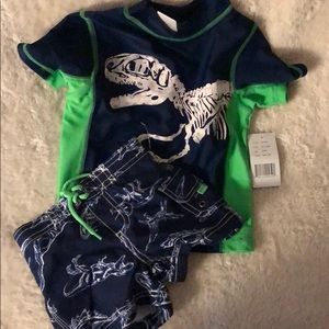 Boys two piece swim set